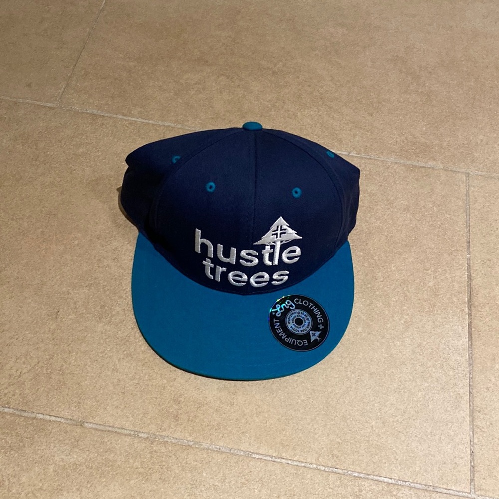 Blue hat